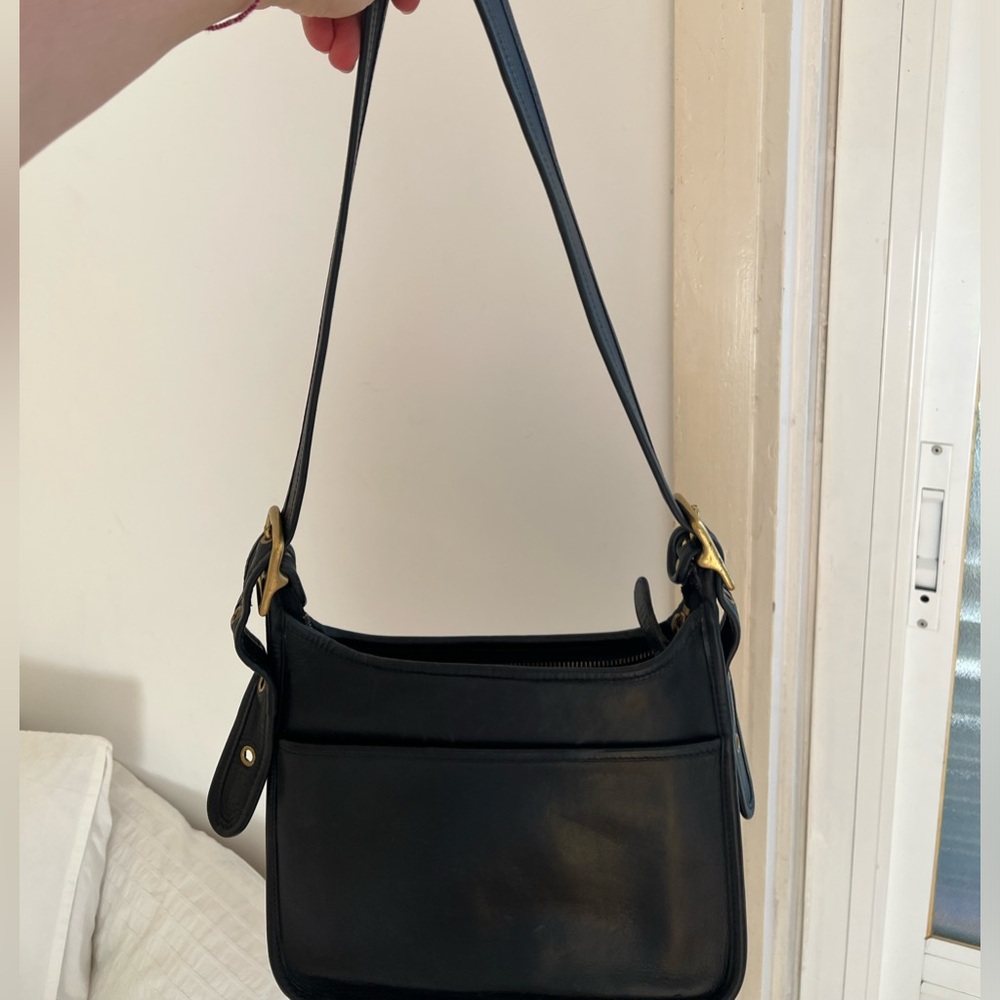 Vintage Coach Legacy Zip Shoulder Bag #9966